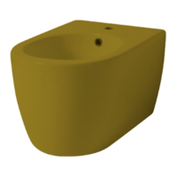 Биде подвесное, Skip50, горчица