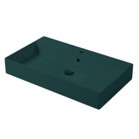 Раковина настольная/подвесная, Slim square, нефть
