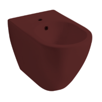 Биде напольное, Skip55, гранат