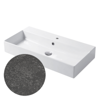 Раковина настольная/подвесная, Slim square, тоскана бром