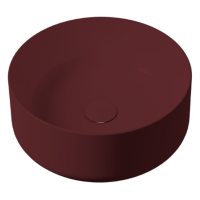 Раковина настольная, Round , гранат