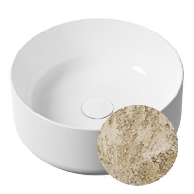 Раковина настольная, Round , тоскана
