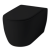 Унитаз подвесной, Skip50, черный матовый