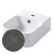 Раковина настольная/подвесная, Slim, тоскана бром Disegno Ceramica Раковина настольная/подвесная, Slim, тоскана бром