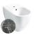 Биде напольное, Skip55, деко Disegno Ceramica Биде напольное, Skip55, деко