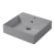 Раковина настольная/подвесная, Slim square, жемчуг серый