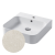 Раковина настольная/подвесная, Slim, тоскана песок Disegno Ceramica Раковина настольная/подвесная, Slim, тоскана песок