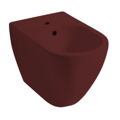 Биде напольное, Skip55, гранат