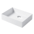 Раковина настольная, Slim square, белый глянцевый