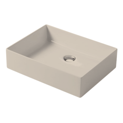 Раковина настольная, Slim square, песок