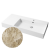Раковина настольная/подвесная, Slim square, тоскана