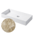 Раковина настольная, Slim square, тоскана Disegno Ceramica Раковина настольная, Slim square, тоскана