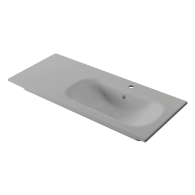 Раковина встраиваемая Soft 46, жемчуг серый