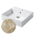 Раковина настольная/подвесная, Slim square, тоскана