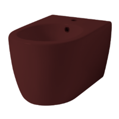 Биде подвесное, Skip50, гранат