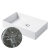 Раковина настольная, Slim square, деко Disegno Ceramica Раковина настольная, Slim square, деко