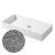 Раковина настольная, Slim square, урбан Disegno Ceramica Раковина настольная, Slim square, урбан