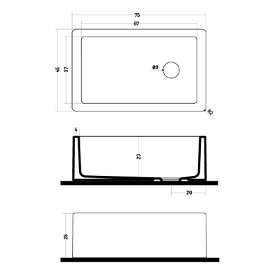 Кухонная мойка  Farm sink, белый глянцевый