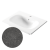 Раковина встраиваемая Soft 46, тоскана бром Disegno Ceramica Раковина встраиваемая Soft 46, тоскана бром