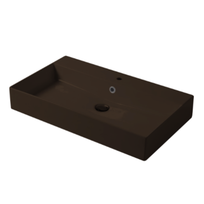 Раковина настольная/подвесная, Slim square, касторо
