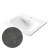 Раковина встраиваемая Soft 51, тоскана бром