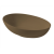 Раковина настольная, Slim, тортора Disegno Ceramica Раковина настольная, Slim, тортора