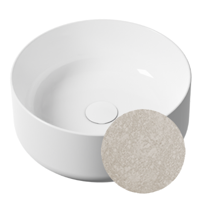 Раковина настольная, Round , тоскана тортора