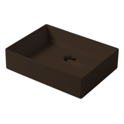 Раковина настольная, Slim square, касторо