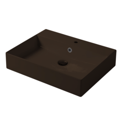Раковина настольная/подвесная, Slim square, касторо