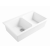 Кухонная мойка Pot, белый глянцевый Disegno Ceramica Кухонная мойка Pot, белый глянцевый