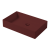 Раковина настольная, Slim square, гранат Disegno Ceramica Раковина настольная, Slim square, гранат